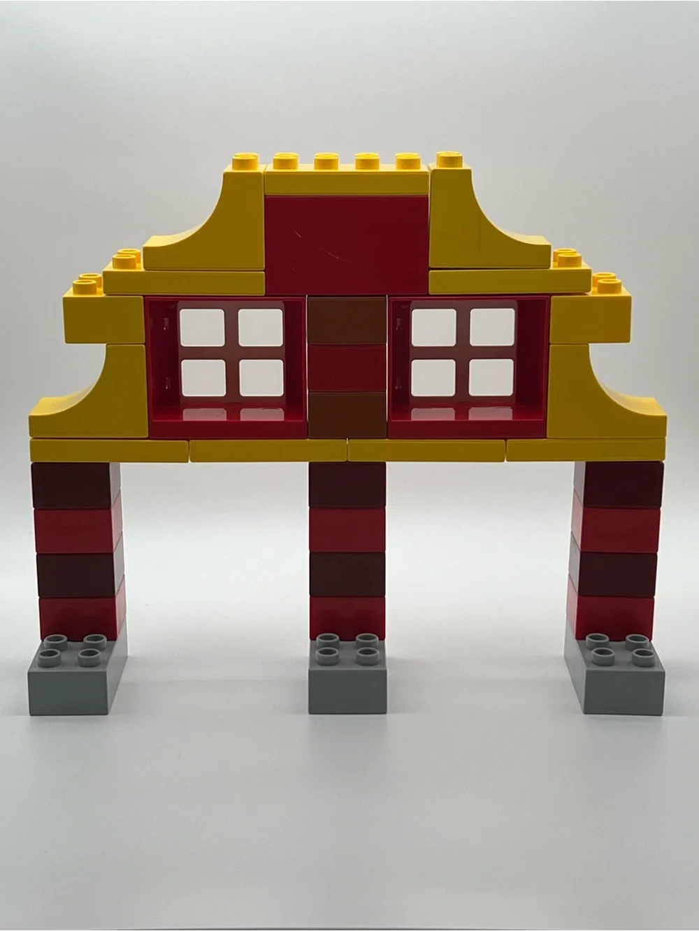 LEGO DUPLO Fire Station Playset - Fireman and Dog figures - House 6138
